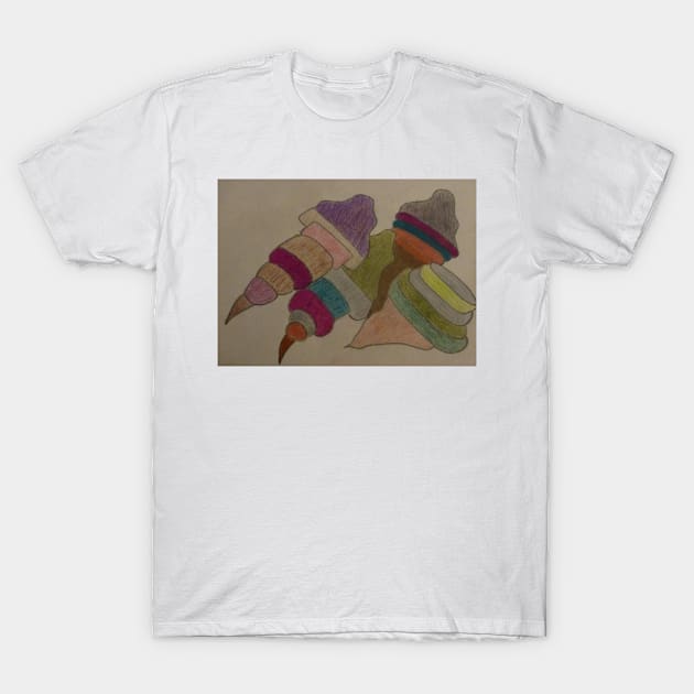 Seashells T-Shirt by SueRandy